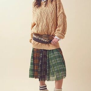 Free People Isla Cable Tunic